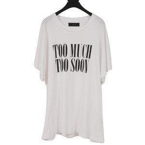 Amiri Mens Too Much Too Soon Crewneck T Shirt